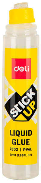 Клей жидкий Deli E7302 50мл прозрачный