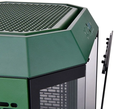 Корпус Thermaltake The Tower 300 Racing Green зеленый без БП miniITX 7x120mm 5x140mm 2xUSB3.0 audio
