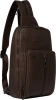 Рюкзак слинг мужской Piquadro Hedley CA6448W130/TM темно-коричневый кожа