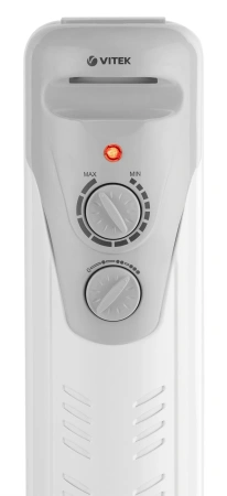 Радиатор масляный Vitek VT-1709 2000Вт белый