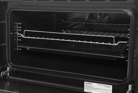 Духовой шкаф Электрический Hyundai HEO 64512 WG стекло белое