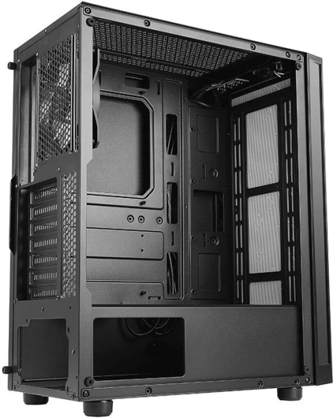 Корпус Azza Spectra черный без БП ATX 1x120mm 2xUSB2.0 1xUSB3.0 audio bott PSU