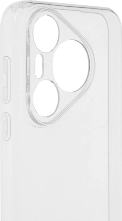 Чехол (клип-кейс) BoraSCO для Huawei Pura 70 Silicone Case прозрачный (73650)