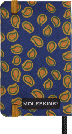 Блокнот Moleskine LE PRESCIOUS & ETHICAL SILK XS 65х105мм 160стр. нелинованный подар.кор. синий