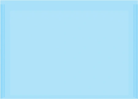 Конверт на кнопке Бюрократ Pastel -PKPAST/BLUE A4 пластик 0.18мм голубой