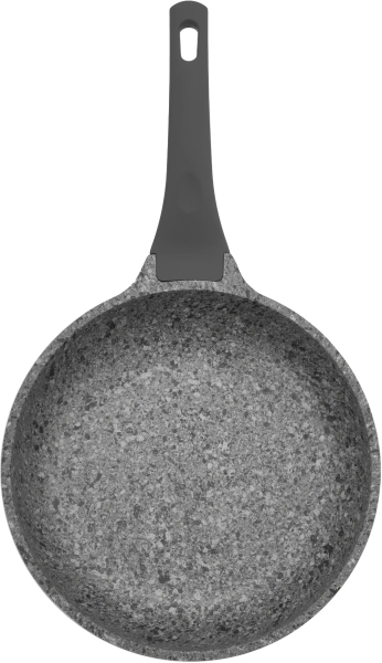 Сковорода Rondell Granit Carrara RDA-1845 круглая 26см покрытие: Quantum2 ручка несъемная (без крышки) серый