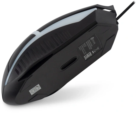 Мышь Оклик 398G черный оптическая (1000dpi) USB (3but)