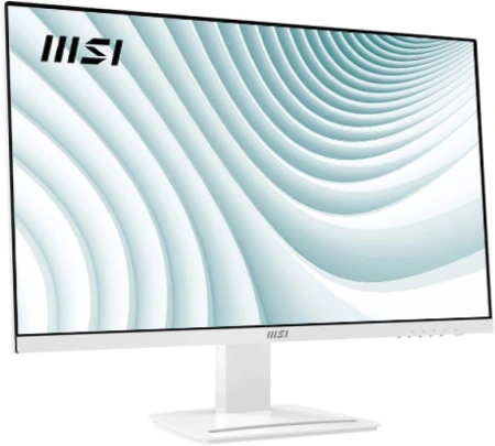 Монитор MSI 27" Pro MP273AW белый IPS LED 16:9 HDMI M/M матовая 1000:1 300cd 178гр/178гр 1920x1080 100Hz VGA DP FHD 3.9кг