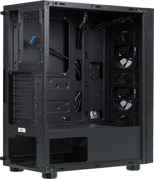 Корпус Formula F-3401 (V1) черный без БП ATX 3x120mm 2xUSB2.0 1xUSB3.0 audio bott PSU