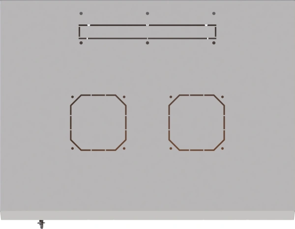 Шкаф коммутационный Suprlan ТВЛ-6U-600-350-СР (05-1060) настенный 6U 600x350мм пер.дв.стекл направл.под закл.гайки 70кг RAL 7035 285мм 13.3кг 360мм металл
