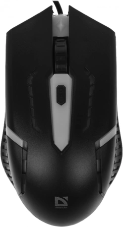 Мышь Defender Flash MB-600L черный оптическая 1200dpi USB 3but (52600)