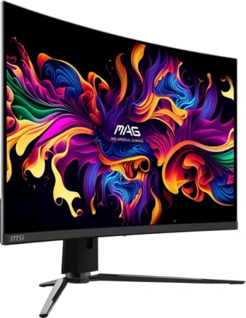 Монитор MSI 31.5" MAG 321CUP QD-OLED черный QD OLED LED 16:9 HDMI матовая HAS Piv 250cd 178гр/178гр 3840x2160 165Hz DP 4K USB 8кг