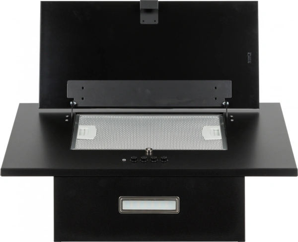 Вытяжка каминная Elikor Коралл 60П-430-К3Д черный управление: кнопочное (1 мотор)