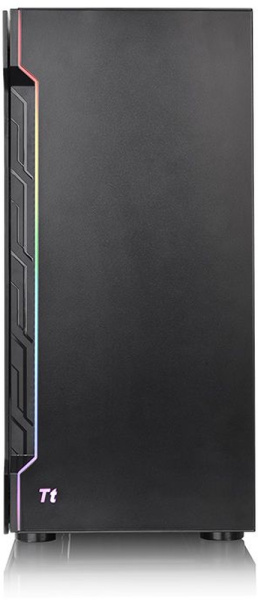 Корпус Thermaltake H200 TG RGB черный без БП ATX 2xUSB3.0 audio bott PSU