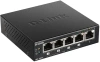 Коммутатор D-Link DGS-1005P DGS-1005P/B3A 5x1Гбит/с 60W неуправляемый