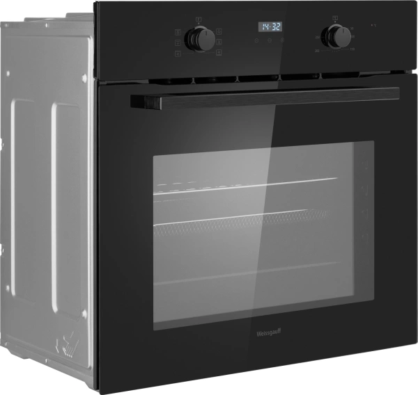 Духовой шкаф Электрический Weissgauff EOM 366 PDB черный
