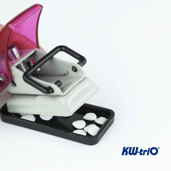 Дырокол Kw-Trio mini 92A0 макс.:6лист. металл/пластик ассорти отв.:1