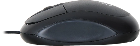 Мышь Оклик 105S черный оптическая (800dpi) USB для ноутбука (3but)