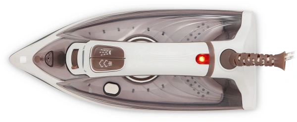 Утюг Maxwell MW-3047 2400Вт белый/коричневый