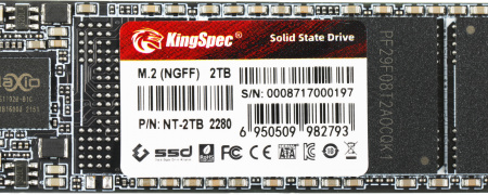 Накопитель SSD Kingspec SATA-III 2TB NT-2TB M.2 2280
