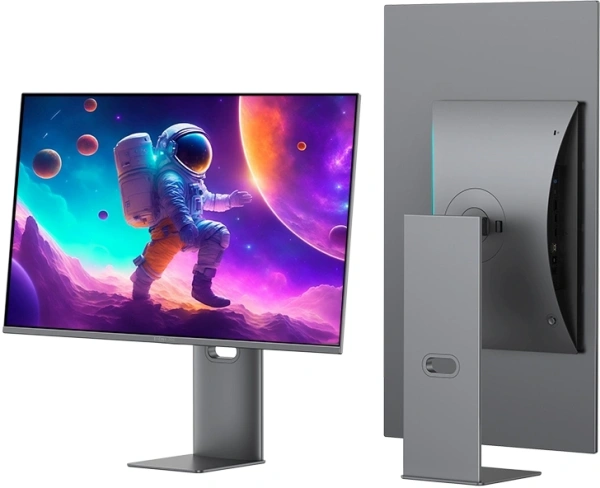 Монитор Digma Pro 31.5" Vision L серебристый QD OLED LED 1ms 16:9 HDMI матовая HAS Piv 1000cd 178гр/178гр 3840x2160 240Hz G-Sync FreeSync DP 4K USB 5.7кг