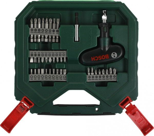 Набор бит и сверл Bosch X-line 54 (2607010610) универсал. (54пред.) для шуруповертов/дрелей