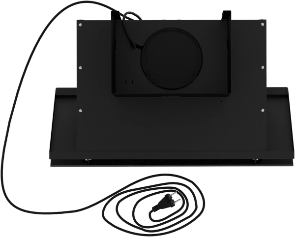 Вытяжка встраиваемая Elikor Коралл 50П-430-КЗД черный/стекло черное управление: кнопочное (1 мотор)