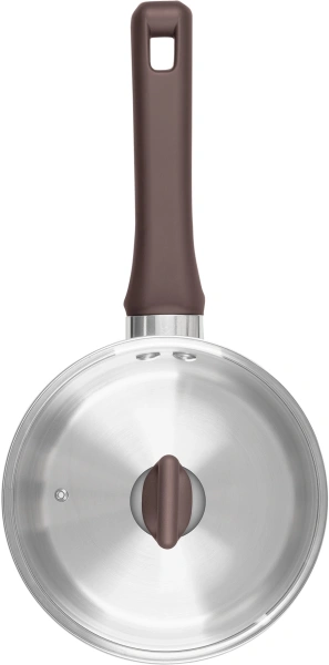 Ковш Rondell Fest RDS-1319 0.9л. d=14см (с крышкой) стальной