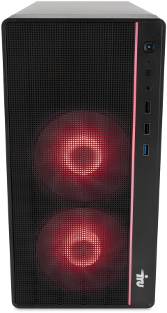 ПК IRU Game 510H6SEA MT i3 13100F (3.4) 16Gb SSD512Gb RTX3050 6Gb Free DOS GbitEth 500W черный (2074666)