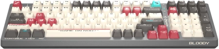 Клавиатура A4Tech Bloody S98 Pixels Red механическая серый/бежевый USB for gamer LED (S98)