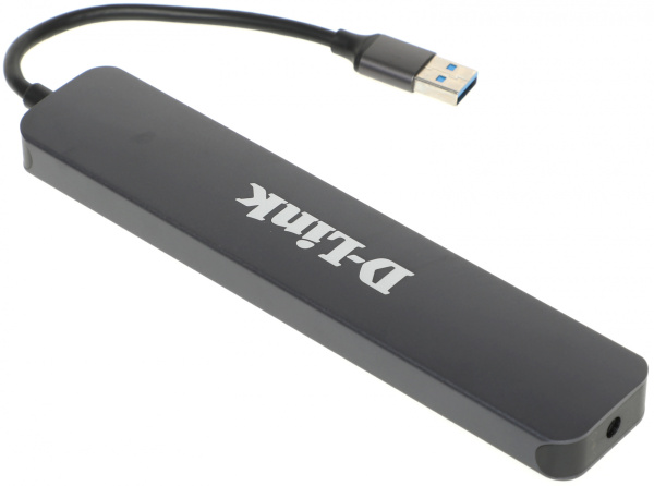 Разветвитель USB 3.0 D-Link DUB-1370/B2A 7порт. черный