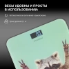Весы напольные электронные Hyundai H-BS03589 макс.180кг мятный