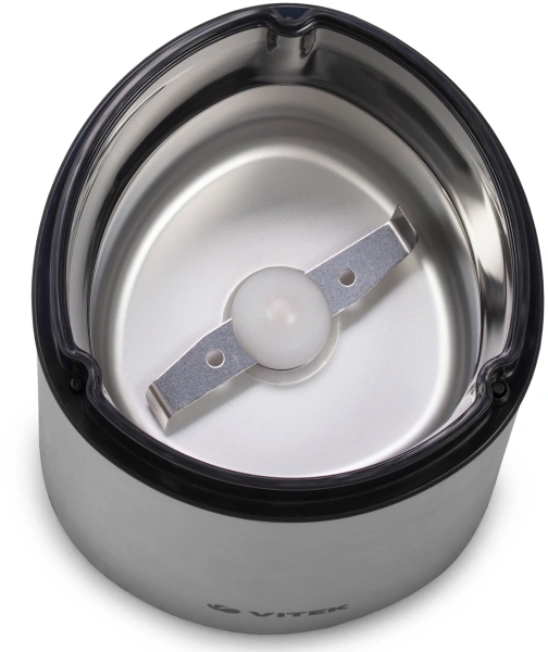 Кофемолка Vitek VT-1544 200Вт сист.помол.:ротац.нож вместим.:70гр стальной