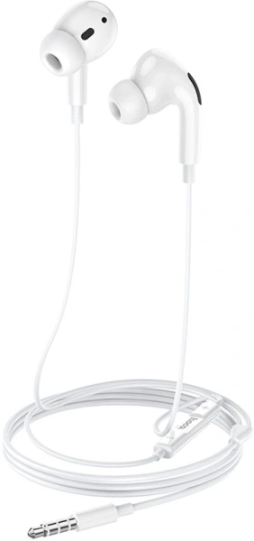 Гарнитура вкладыши Hoco M1 Pro 1.2м белый проводные