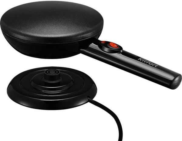 Блинница Kitfort КТ-1677 800Вт черный