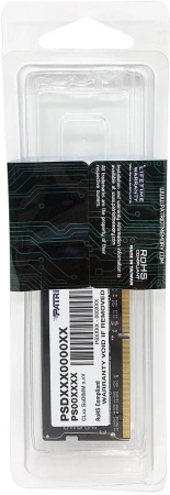 Память DDR4 16GB 3200MHz Patriot PSD416G32002S Signature Line RTL PC4-25600 CL22 SO-DIMM 260-pin 1.2В Ret