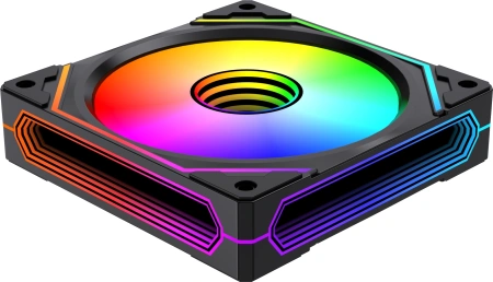 Вентилятор для корпуса Bloody BD-CF120ARGB5 ARGB 120х120x25 черный 4-pin 26дБ (BD-CF120ARGB5-BK) Ret