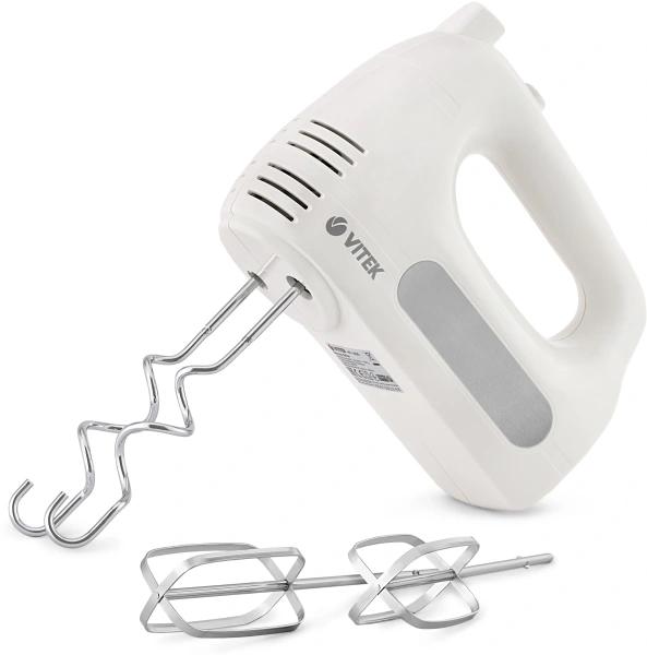 Миксер ручной Vitek VT-1426 500Вт белый