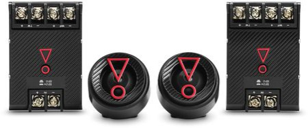 Колонки автомобильные JBL Stage3 607CF (без решетки) 250Вт 92дБ 3Ом 16.5см (6 1/2дюйм) (ком.:4кол.) компонентные двухполосные