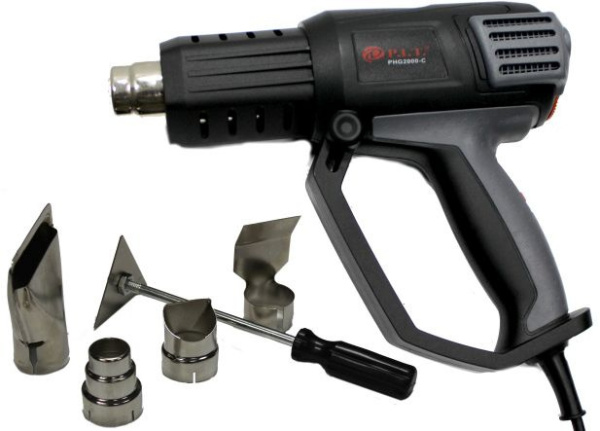 Технический фен P.I.T. PHG 2000-C МАСТЕР 2000Вт темп.50-600С