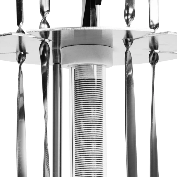 Шашлычница электрическая Galaxy Line GL 2610 1000Вт серый