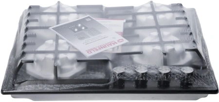 Газовая варочная поверхность Maunfeld EGHE.64.3STS-EB/G черный