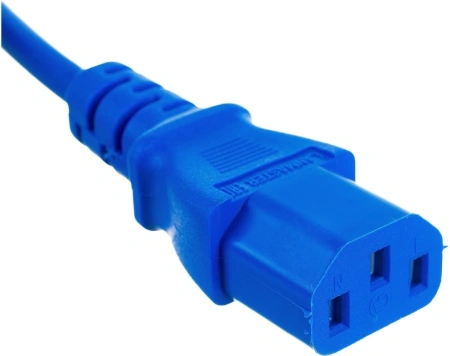 Шнур питания Lanmaster LAN-PP13/SH-3.0-BL C13-Schuko проводник.:3x0.75мм2 3м 220В 10А синий