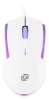 Мышь Оклик 245M белый оптическая (1000dpi) USB (3but)