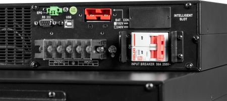 Источник бесперебойного питания Systeme Electriс SRV SRVSE6KRTXLI4U 5400Вт 6000ВА черный