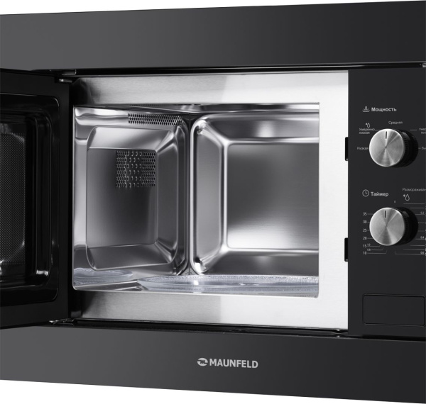 Микроволновая печь Maunfeld MBMO.20.1PGB 20л. 800Вт черный (встраиваемая)