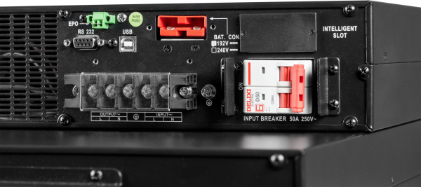 Источник бесперебойного питания Systeme Electriс SRV SRVSE6KRTXLI4U 5400Вт 6000ВА черный