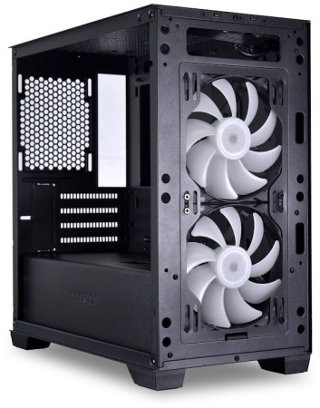Корпус Lian-Li Lancool 205M Mesh черный без БП ATX 3x120mm 2x140mm 2xUSB3.0 audio bott PSU