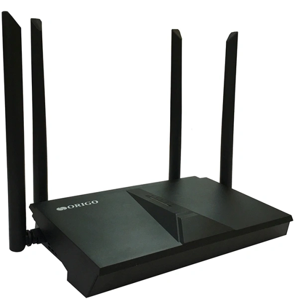 Роутер беспроводной Origo OWR1830AXG (OWR1830AXG/A1A) AX1800 10/100/1000BASE-T черный