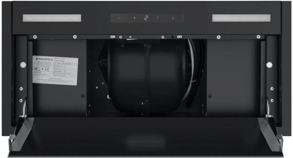 Вытяжка встраиваемая Maunfeld Fantasy 60 черный управление: сенсорное (1 мотор)